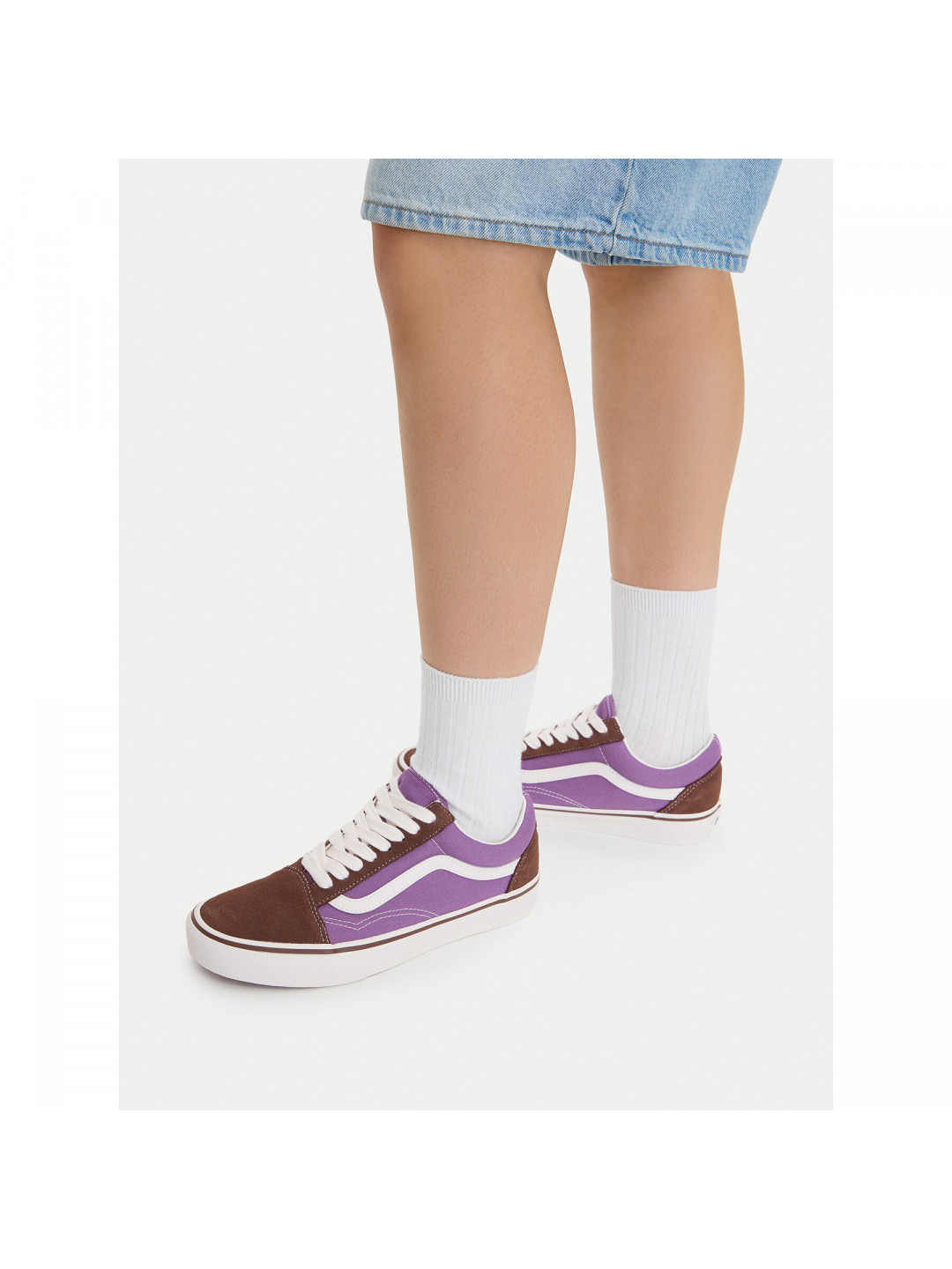 Tenisky Vans Old Skool VN000D7ZTUD1 Fialová